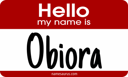Hello my name is Obiora png download
