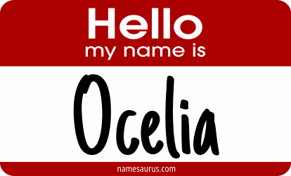 Hello my name is Ocelia png download