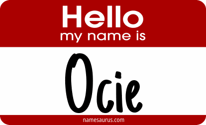 Hello my name is Ocie png download
