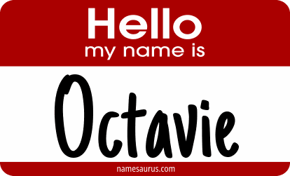 Hello my name is Octavie png download