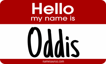 Hello my name is Oddis png download