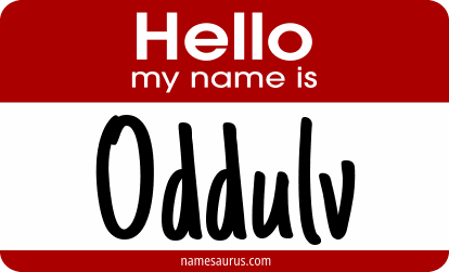Hello my name is Oddulv png download
