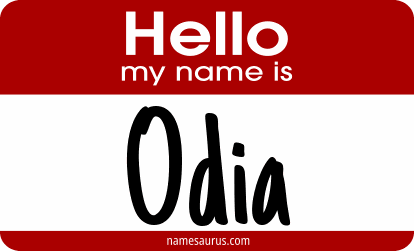 Hello my name is Odia png download