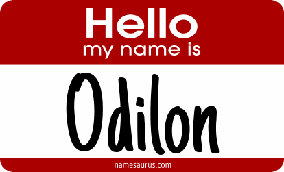 Hello my name is Odilon png download