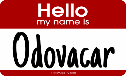 Hello my name is Odovacar png download