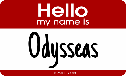 Hello my name is Odysseas png download