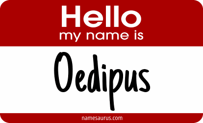 Hello my name is Oedipus png download