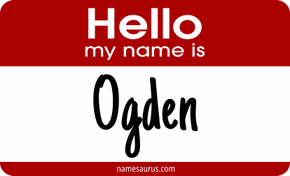 Hello my name is Ogden png download