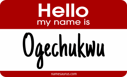 Hello my name is Ogechukwu png download