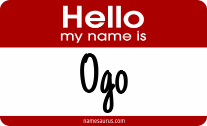 Hello my name is Ogo png download