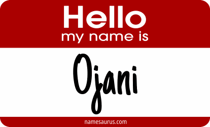 Hello my name is Ojani png download
