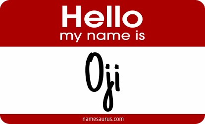 Hello my name is Oji png download