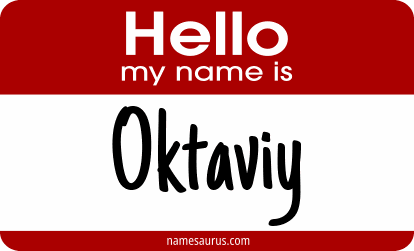 Hello my name is Oktaviy png download