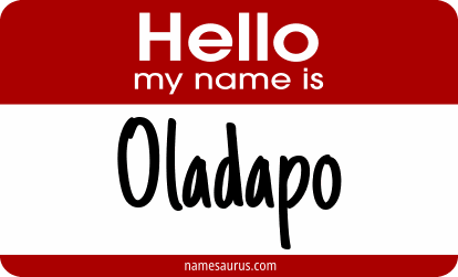 Hello my name is Oladapo png download