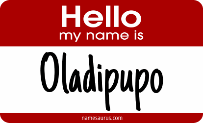 Hello my name is Oladipupo png download
