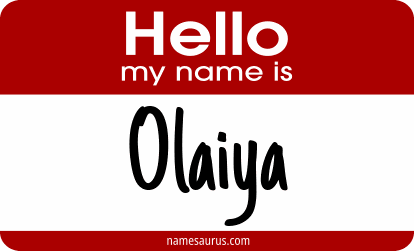 Hello my name is Olaiya png download