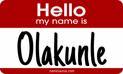 Hello my name is Olakunle png download