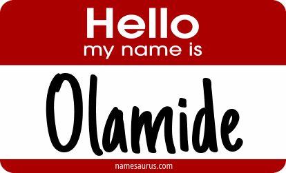 Hello my name is Olamide png download