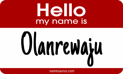 Hello my name is Olanrewaju png download