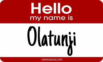 Hello my name is Olatunji png download