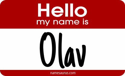 Hello my name is Olav png download