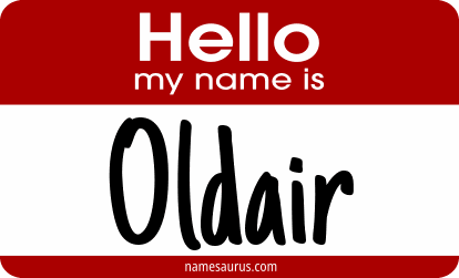 Hello my name is Oldair png download
