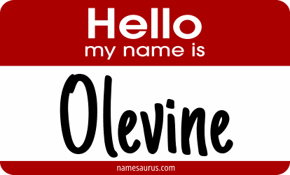 Hello my name is Olevine png download