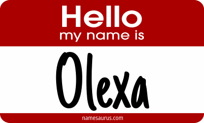 Hello my name is Olexa png download