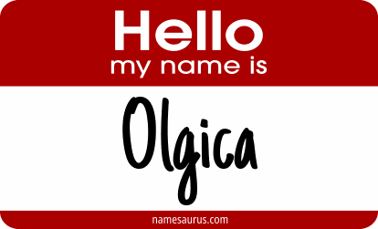 Hello my name is Olgica png download