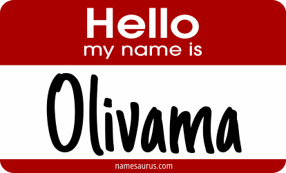 Hello my name is Olivama png download
