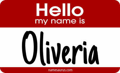 Hello my name is Oliveria png download