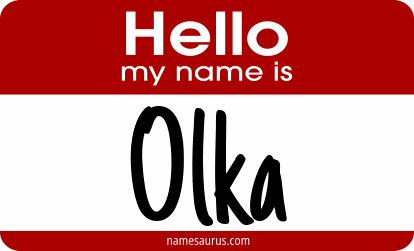 Hello my name is Olka png download