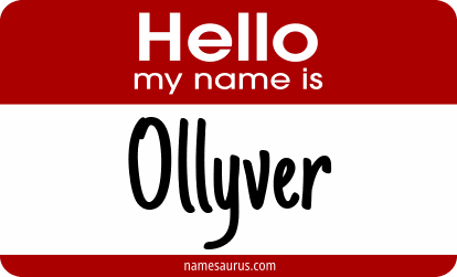 Hello my name is Ollyver png download