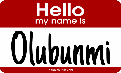 Hello my name is Olubunmi png download