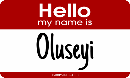 Hello my name is Oluseyi png download