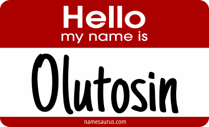 Hello my name is Olutosin png download