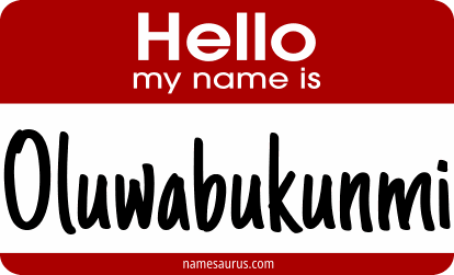Hello my name is Oluwabukunmi png download