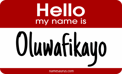 Hello my name is Oluwafikayo png download
