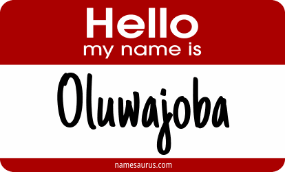 Hello my name is Oluwajoba png download