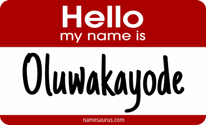 Hello my name is Oluwakayode png download