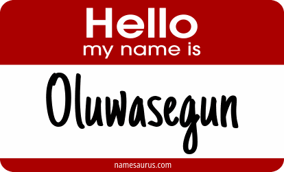 Hello my name is Oluwasegun png download