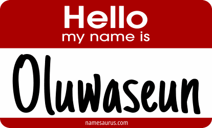 Hello my name is Oluwaseun png download