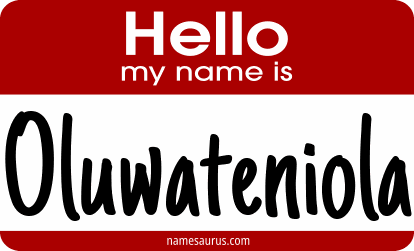 Hello my name is Oluwateniola png download