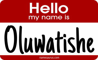 Hello my name is Oluwatishe png download