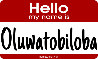 Hello my name is Oluwatobiloba png download