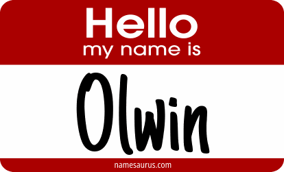 Hello my name is Olwin png download
