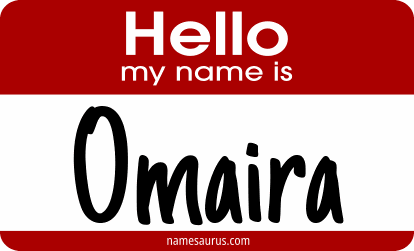 Hello my name is Omaira png download