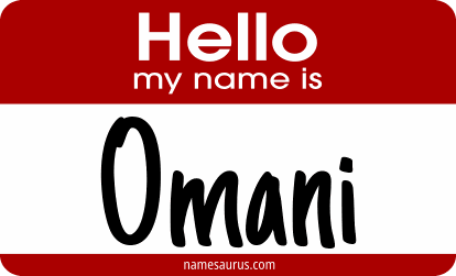 Hello my name is Omani png download