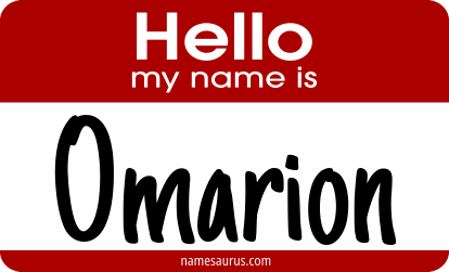 Hello my name is Omarion png download