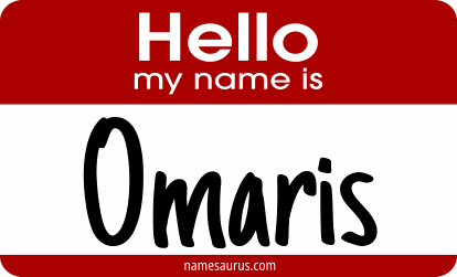 Hello my name is Omaris png download